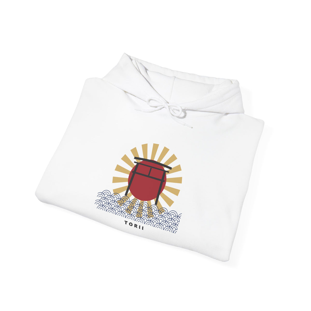 Torii Gate Hoodie - original anime design, view 3