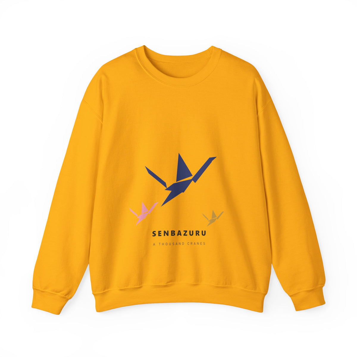 Senbazuru Sweatshirt in Gold