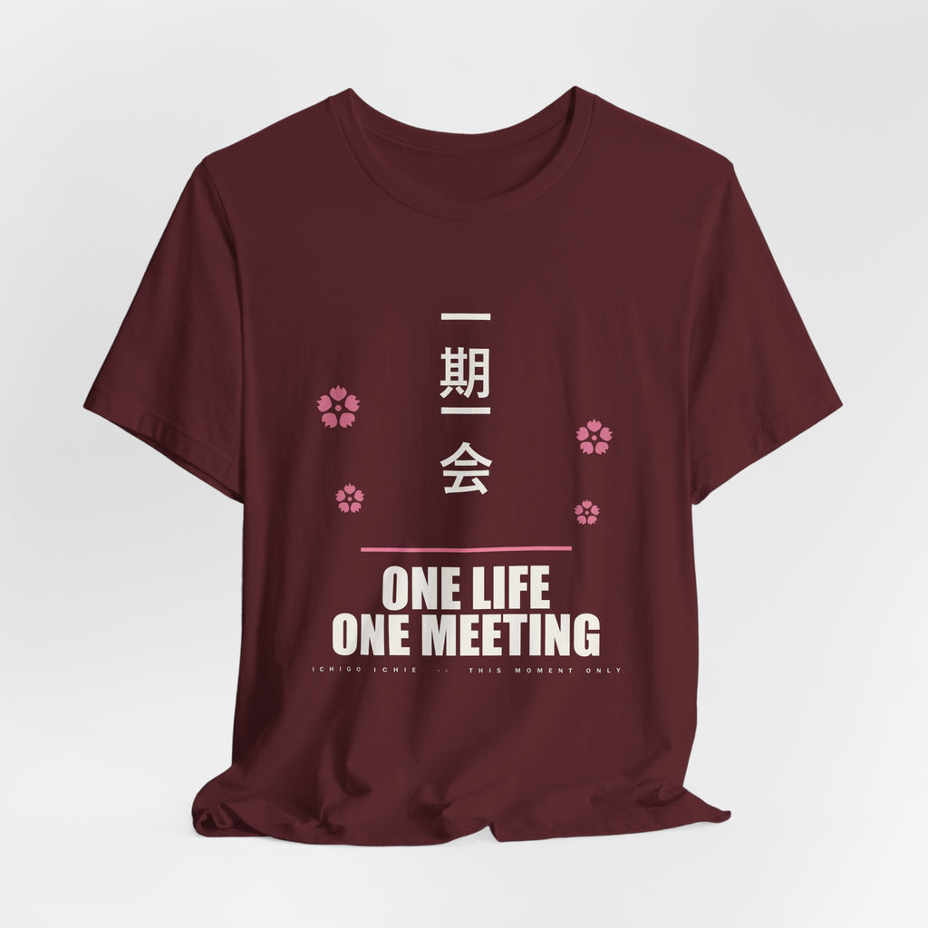 One Life One Meeting Anime T-Shirt - original anime design, view 25