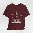 One Life One Meeting Anime T-Shirt - original anime design, view 25