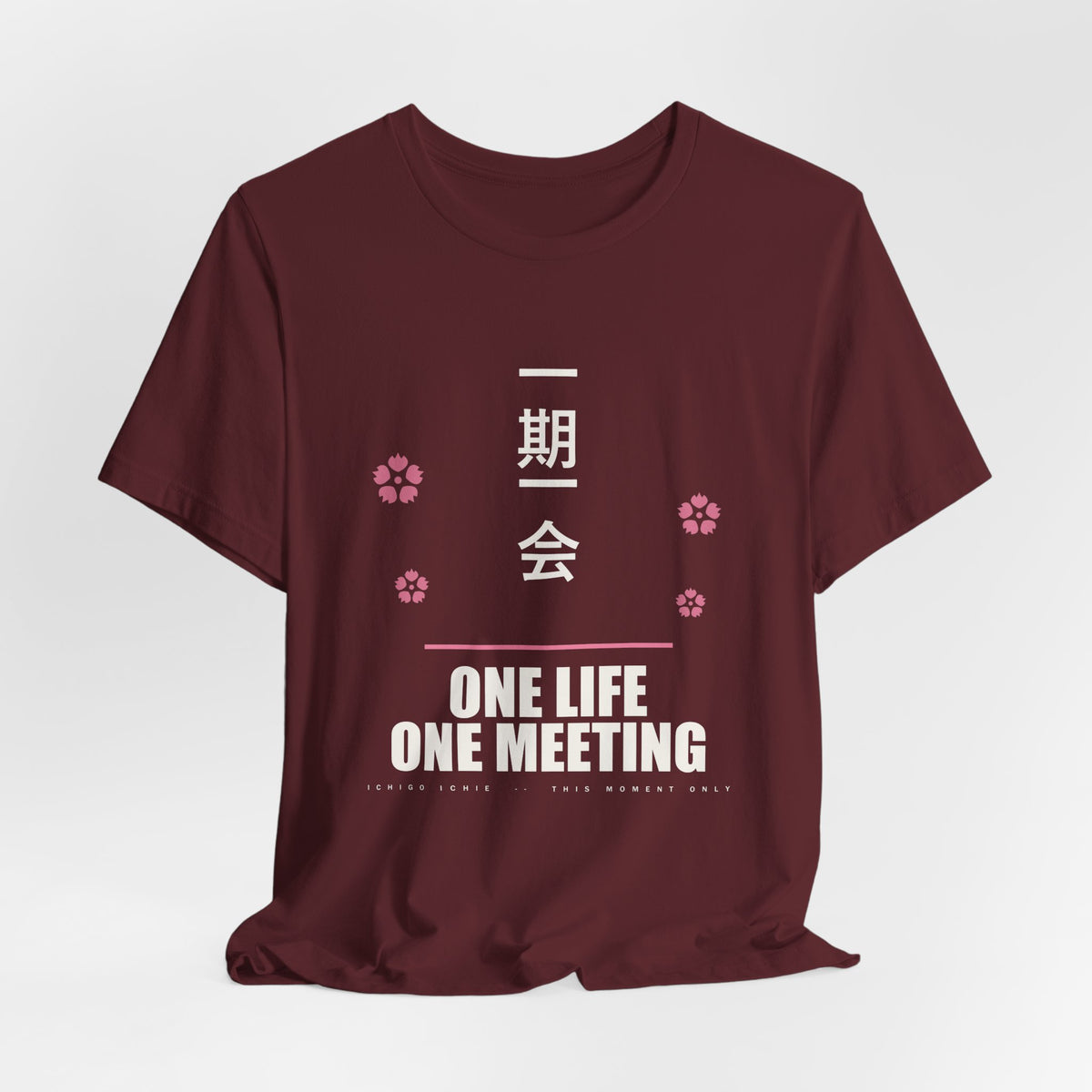 One Life One Meeting Anime T-Shirt - original anime design, view 25