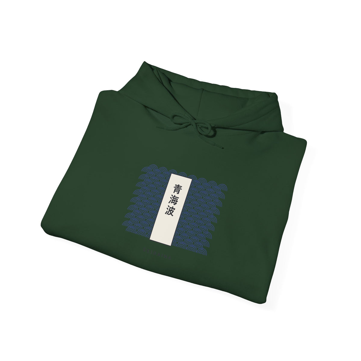 Seigaiha Hoodie - original anime design, view 24