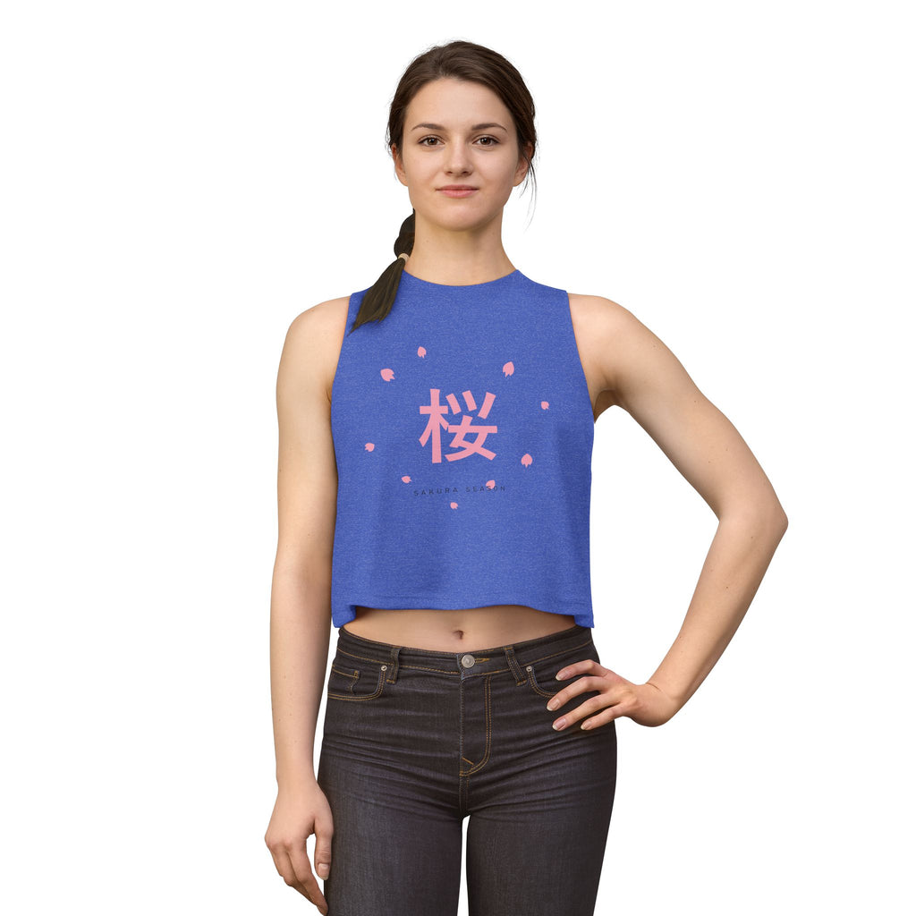 Sakura Season Crop Top - original anime design, view 14