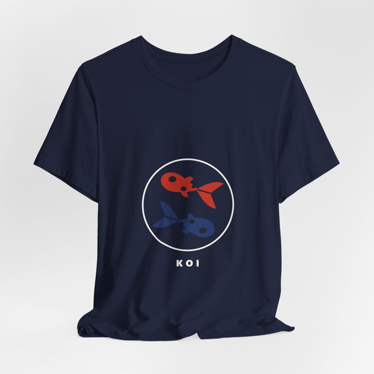 Koi Pair T-Shirt - original anime design, view 21