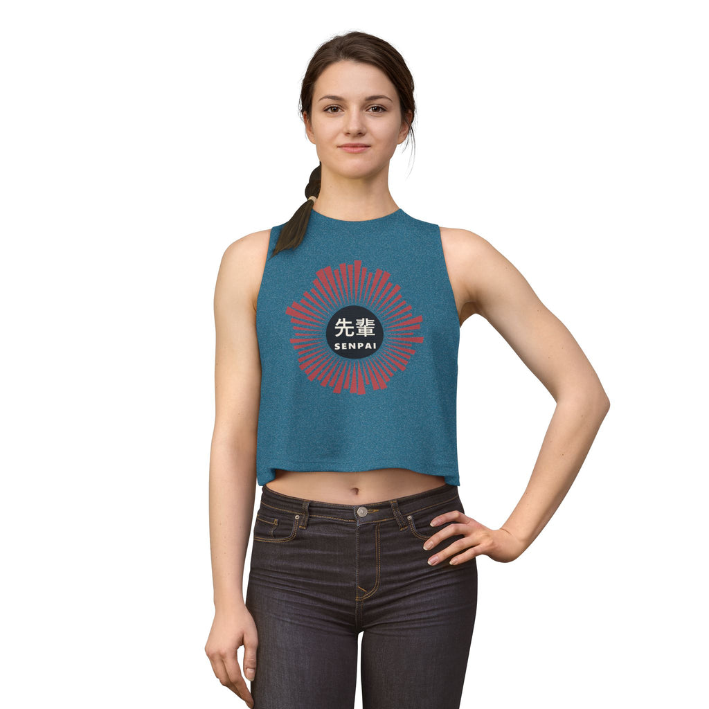 Senpai Crop Top - original anime design, view 17