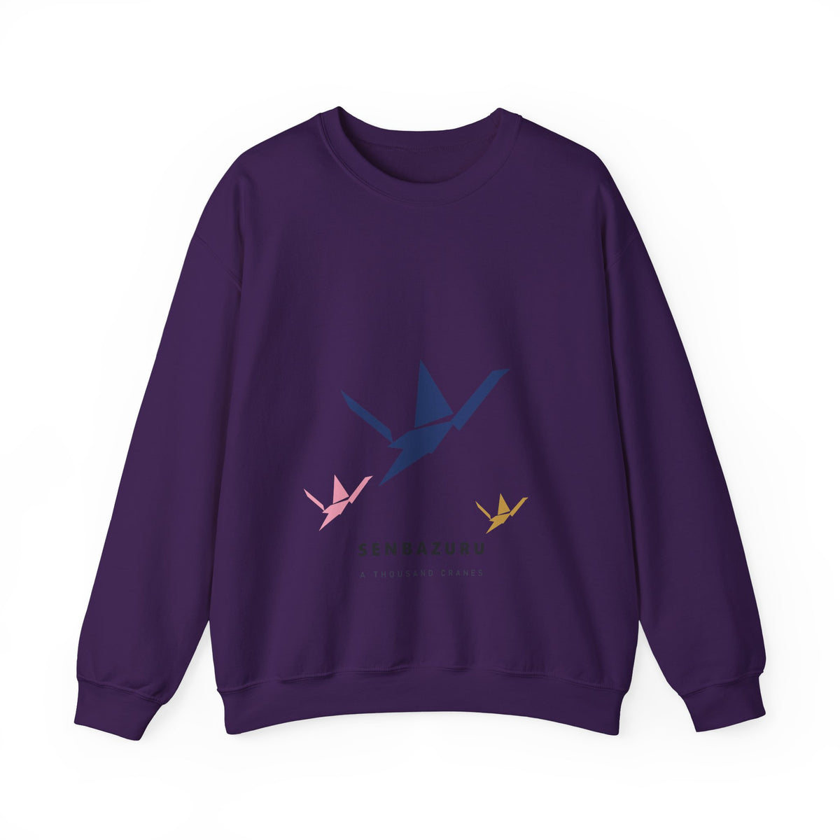 Senbazuru Sweatshirt in Purple