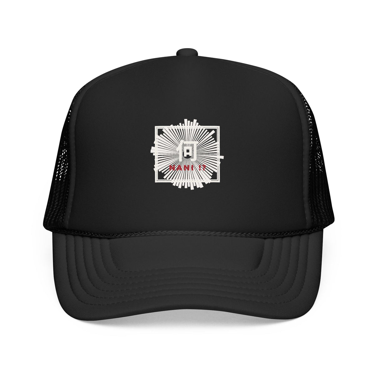 Nani!? Trucker Cap in Black