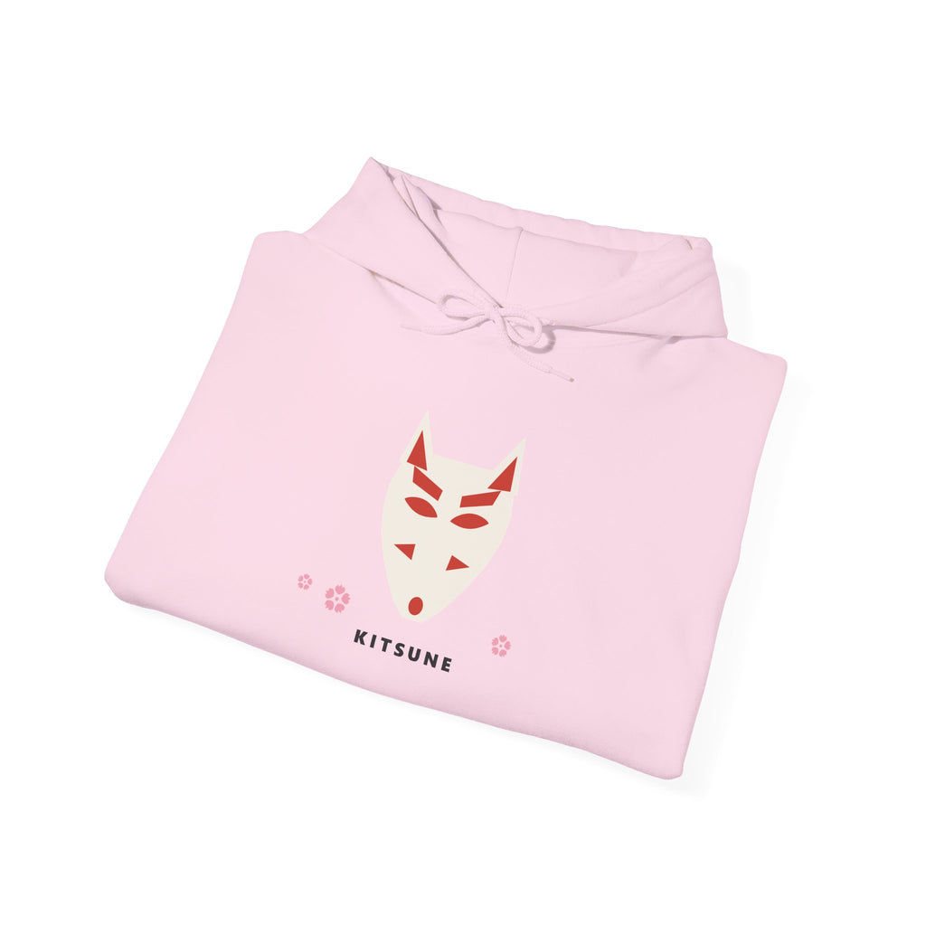 Kitsune Mask Hoodie - original anime design, view 36