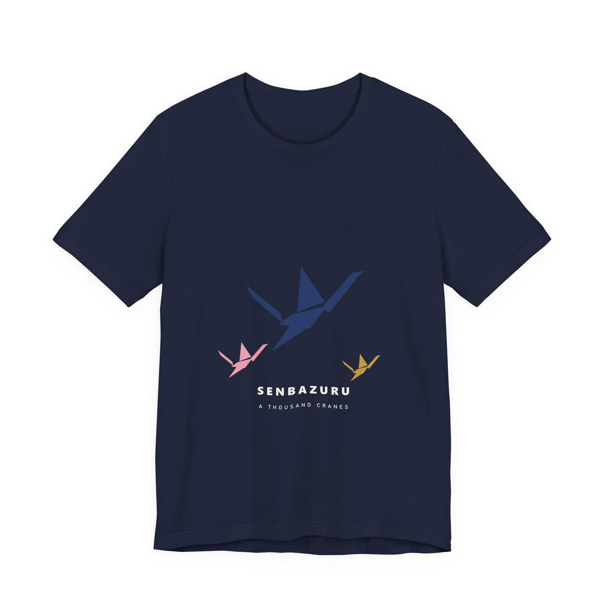 Senbazuru T-Shirt in Navy