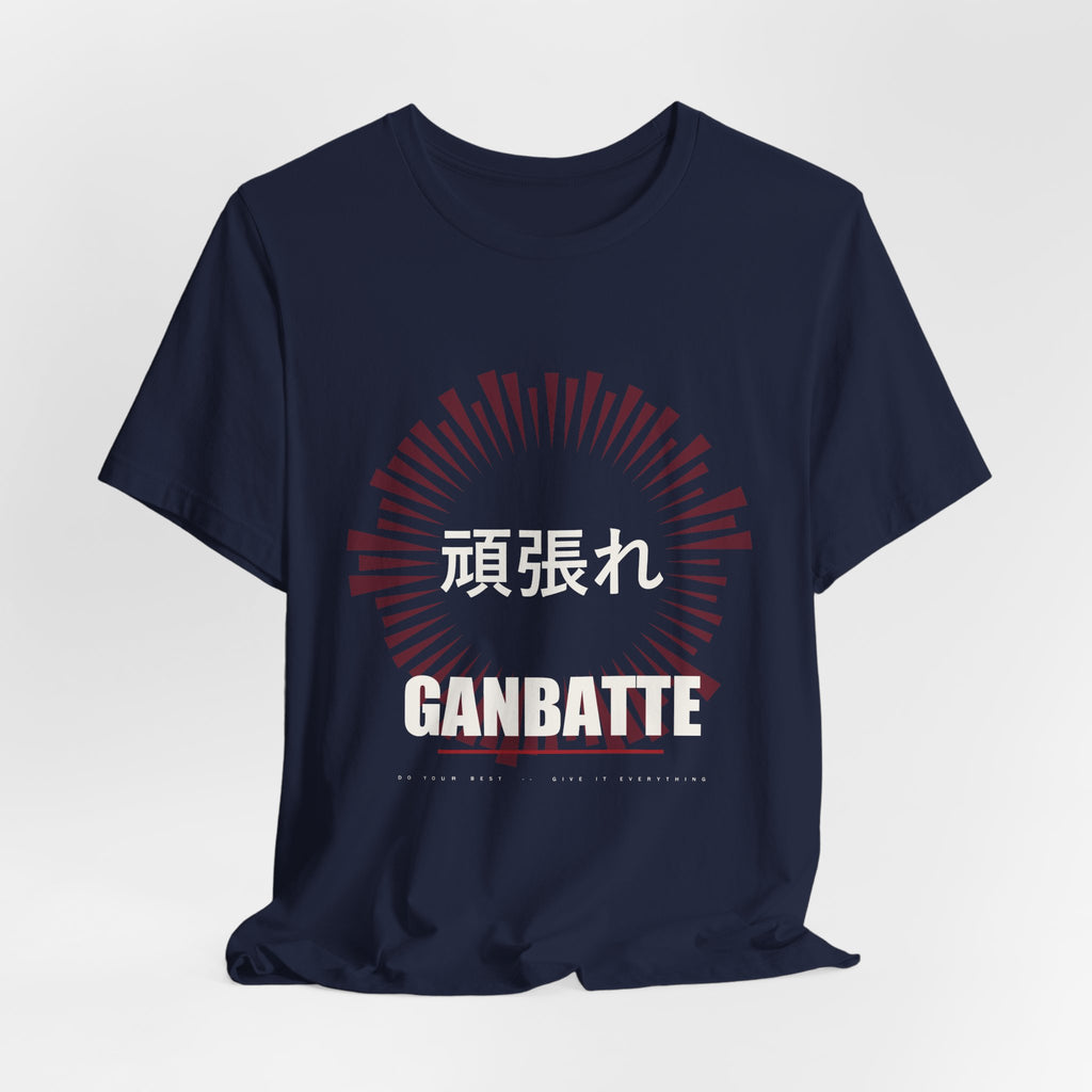 Ganbatte Anime T-Shirt - original anime design, view 22