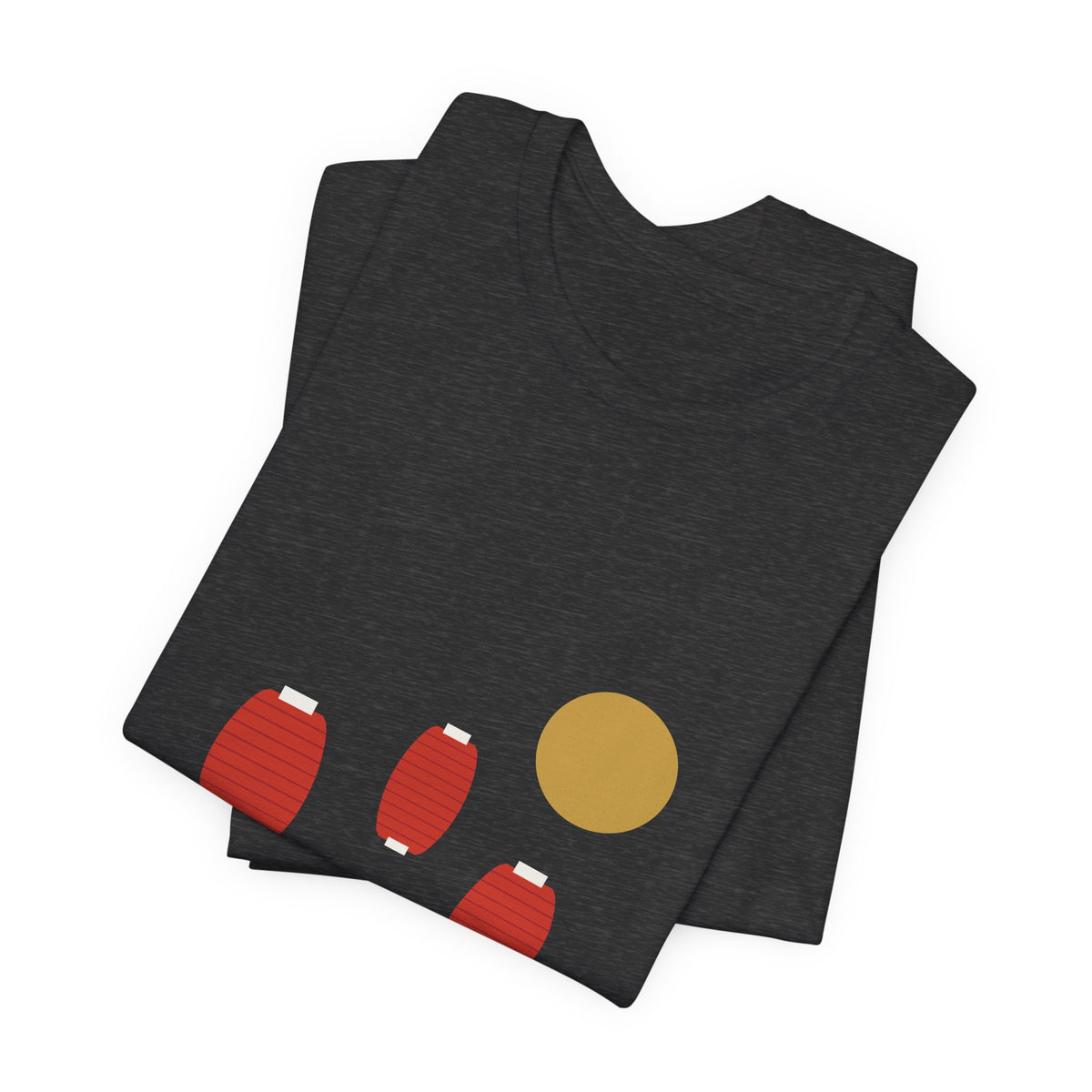 Matsuri Lanterns T-Shirt - original anime design, view 11