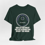 Our Department Has No Information About The Moon Funny Anime T-Shirt - original anime design, view 12