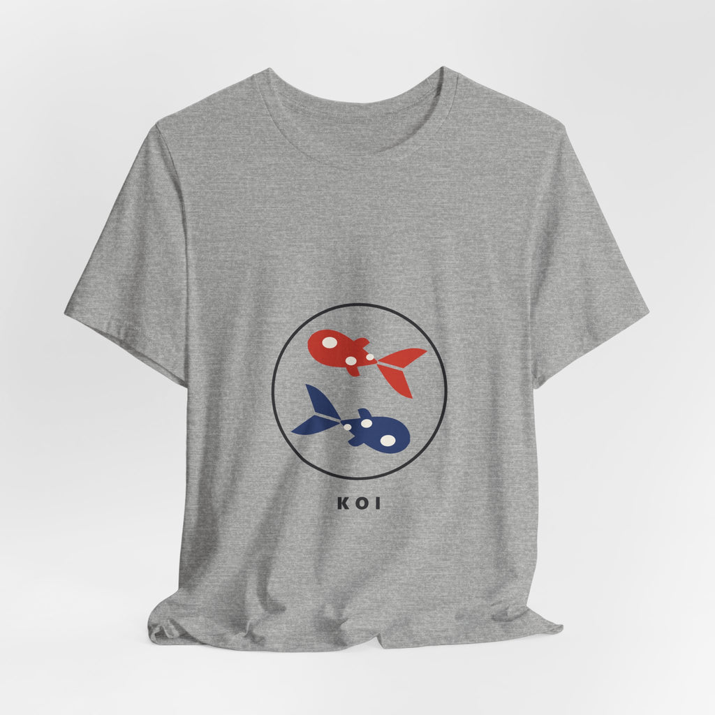 Koi Pair T-Shirt - original anime design, view 9