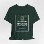 The Vending Machine Understands Me Funny Anime T-Shirt - original anime design, view 12