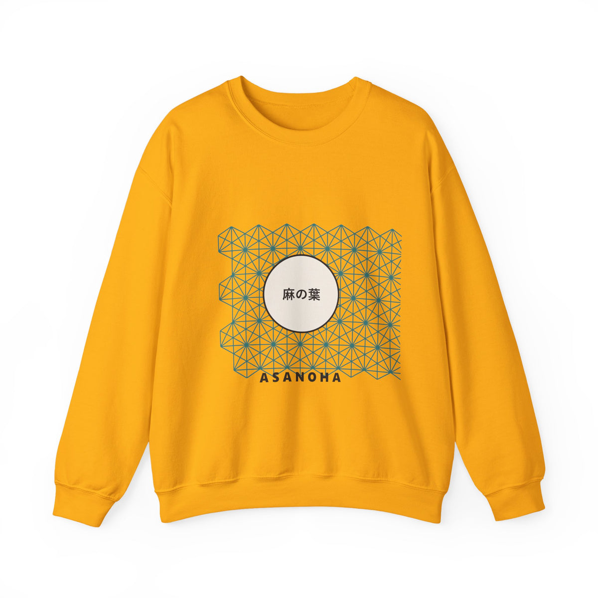 Asanoha Sweatshirt in Gold