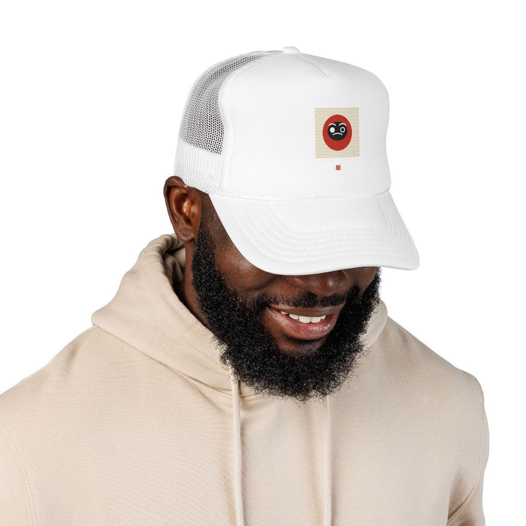 Daruma Wish Trucker Cap - original anime design, view 35