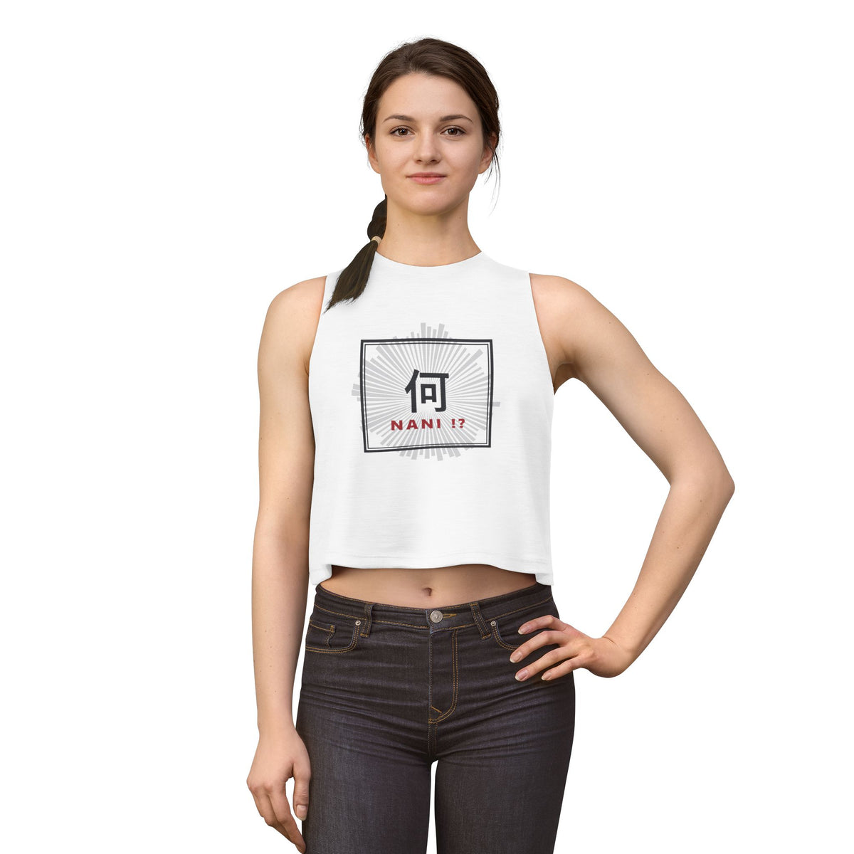 Nani!? Crop Top - original anime design, view 2