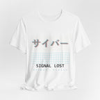 Cyber Glitch Anime T-Shirt - original anime design, view 4