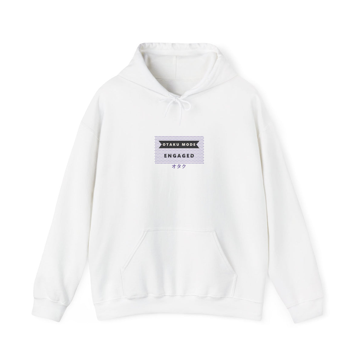 Otaku Mode Hoodie in White