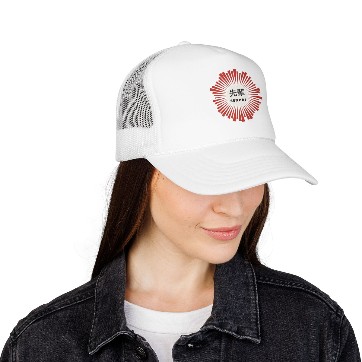 Senpai Trucker Cap - original anime design, view 36