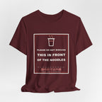 Please Do Not Discuss This In Front Of The Noodles Funny Anime T-Shirt - original anime design, view 24