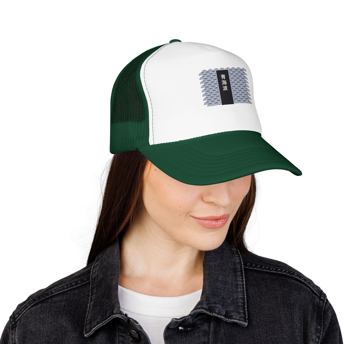 Seigaiha Trucker Cap - original anime design, view 21