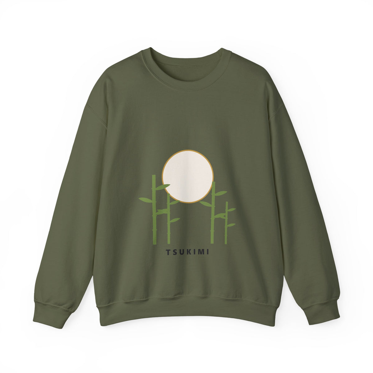 Tsukimi Sweatshirt in Military Green