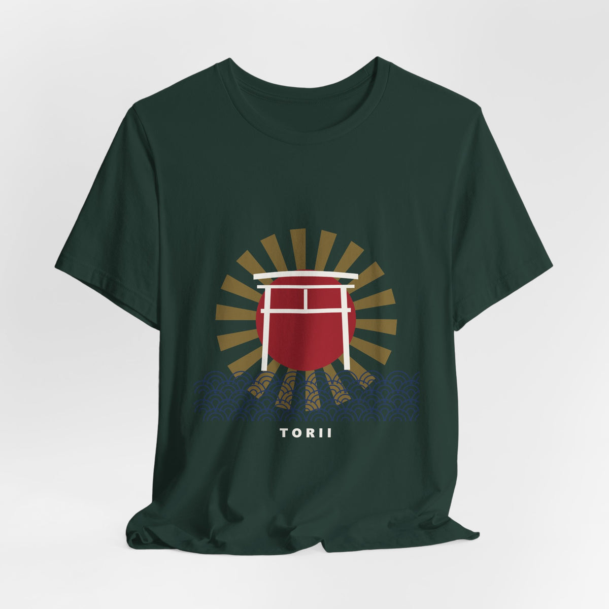 Torii Gate T-Shirt - original anime design, view 6