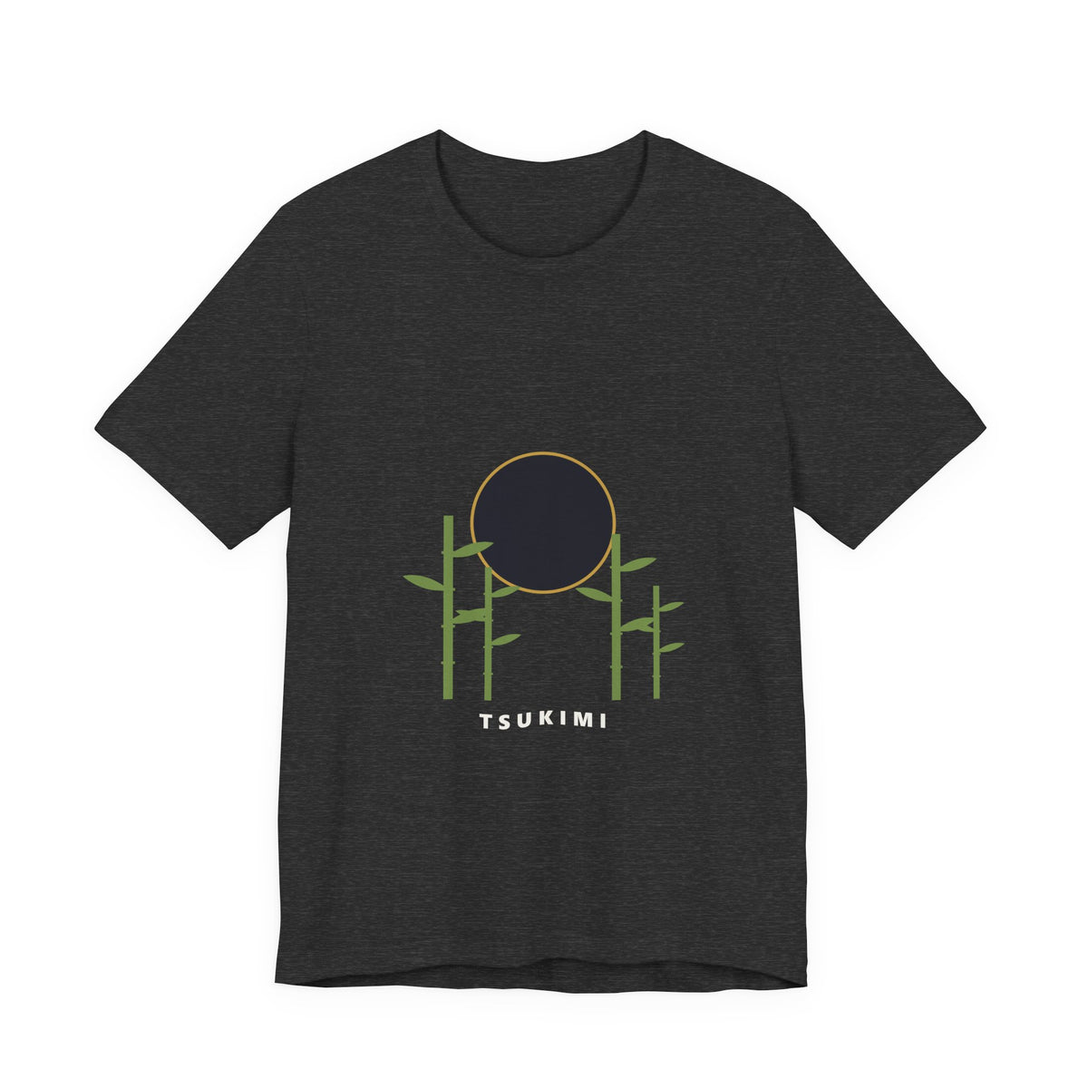 Tsukimi T-Shirt in Dark Grey Heather