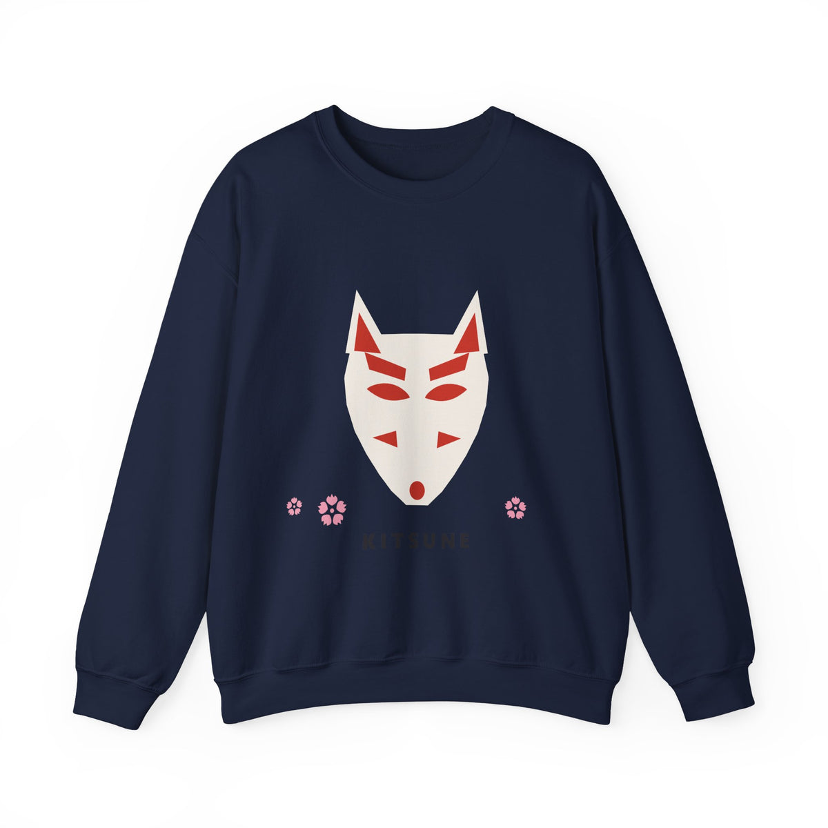Kitsune Mask Sweatshirt in Navy