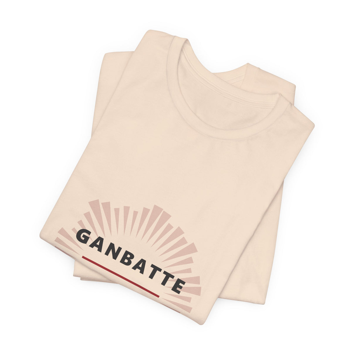 Ganbatte T-Shirt - original anime design, view 17