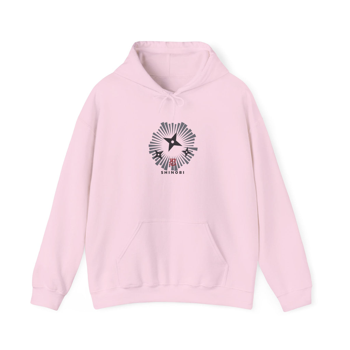 Shinobi Hoodie in Light Pink