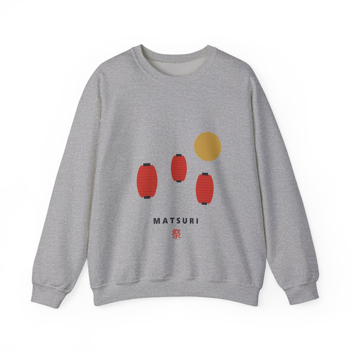 Matsuri Lanterns Sweatshirt in Sport Grey