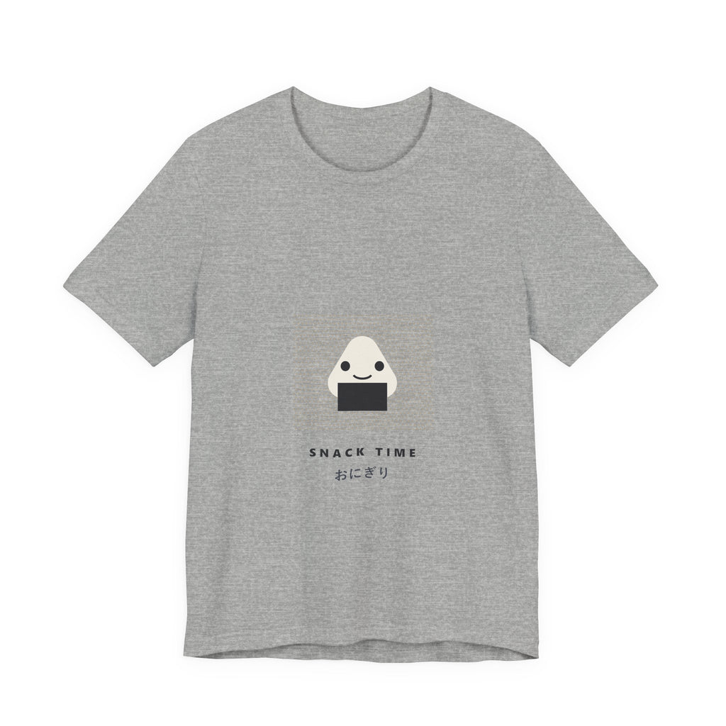Snack Time T-Shirt in Athletic Heather