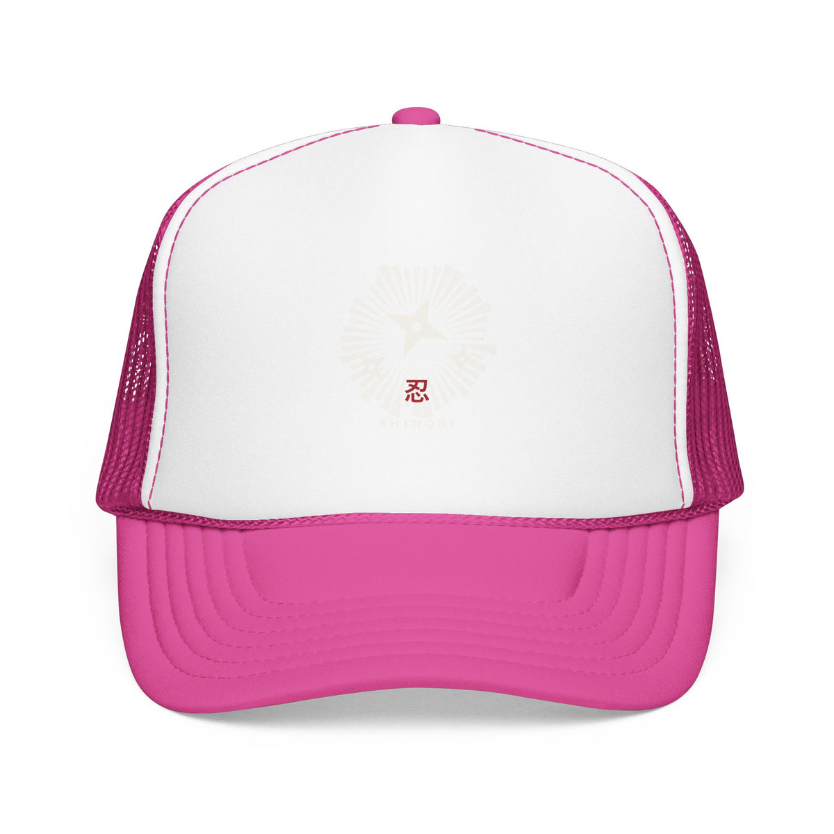 Shinobi Trucker Cap in Hot Pink