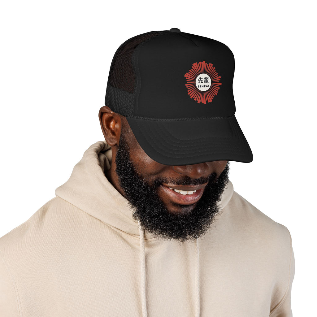 Senpai Trucker Cap - original anime design, view 2
