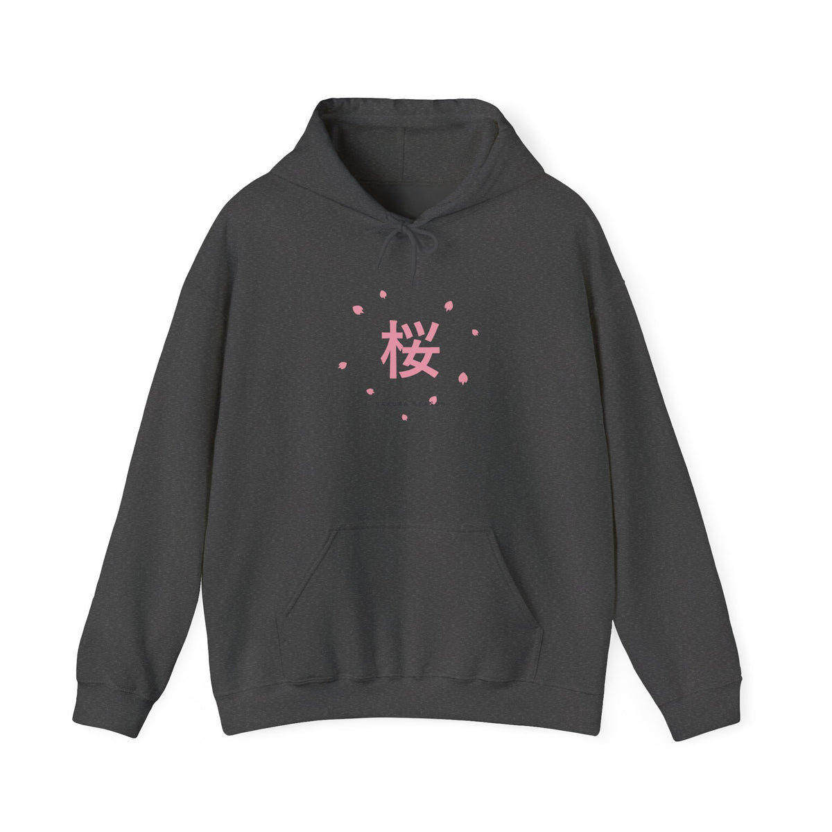 Sakura Season Hoodie in Dark Heather