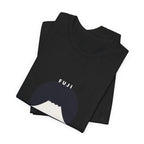 Fuji & Wave T-Shirt - original anime design, view 2