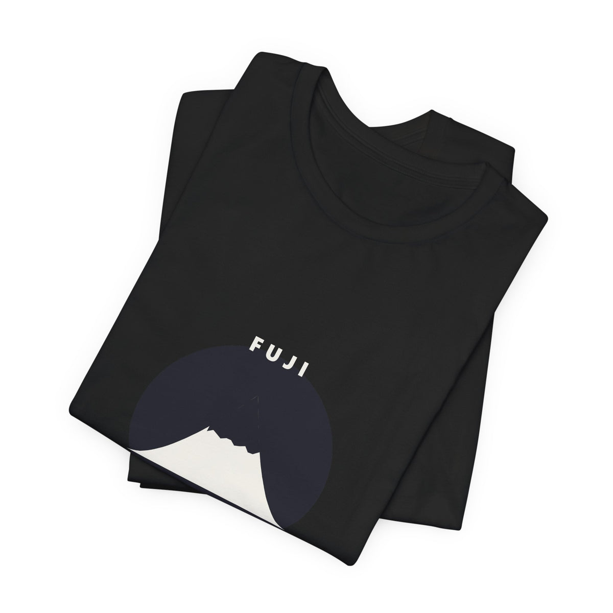 Fuji & Wave T-Shirt - original anime design, view 2