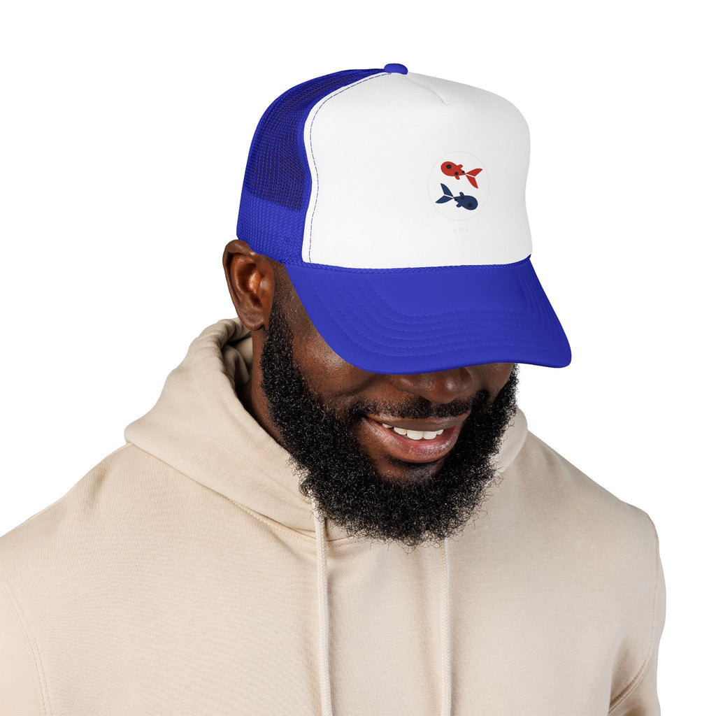 Koi Pair Trucker Cap - original anime design, view 32