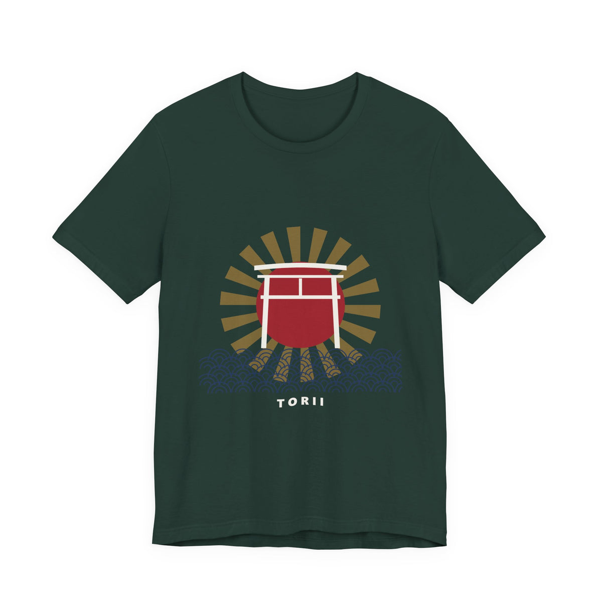 Torii Gate T-Shirt in Forest