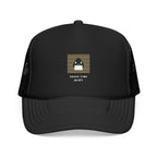 Snack Time Trucker Cap in Black