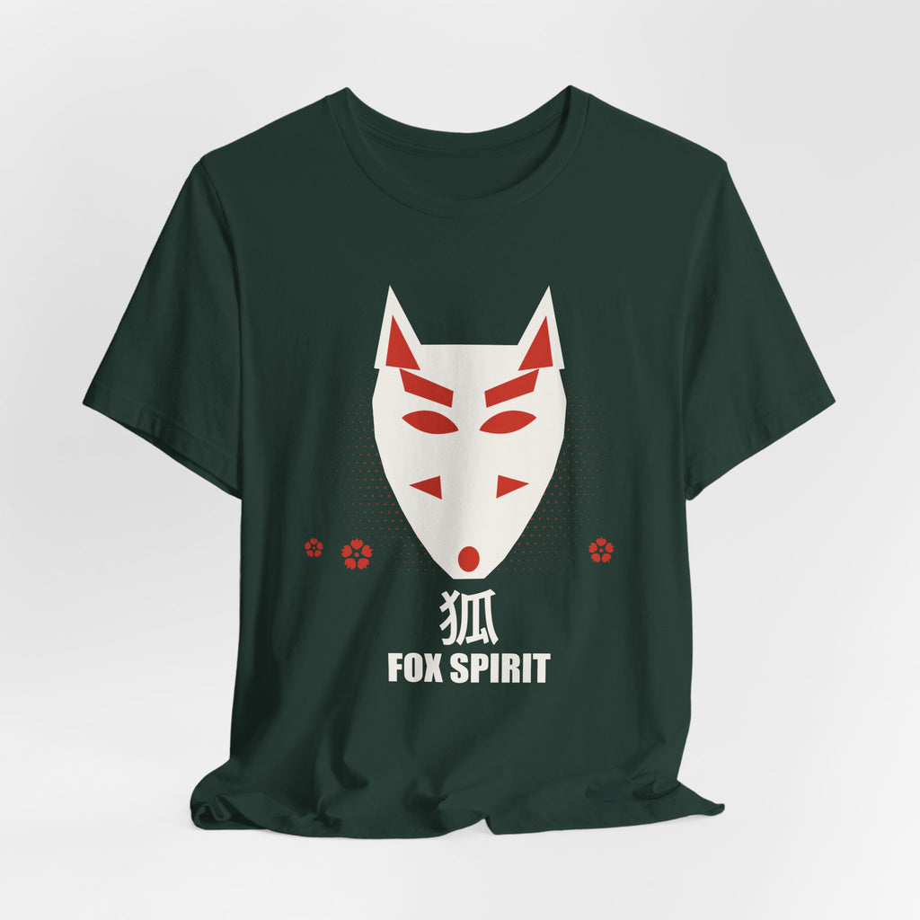 Fox Spirit Anime T-Shirt - original anime design, view 13
