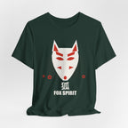 Fox Spirit Anime T-Shirt - original anime design, view 13