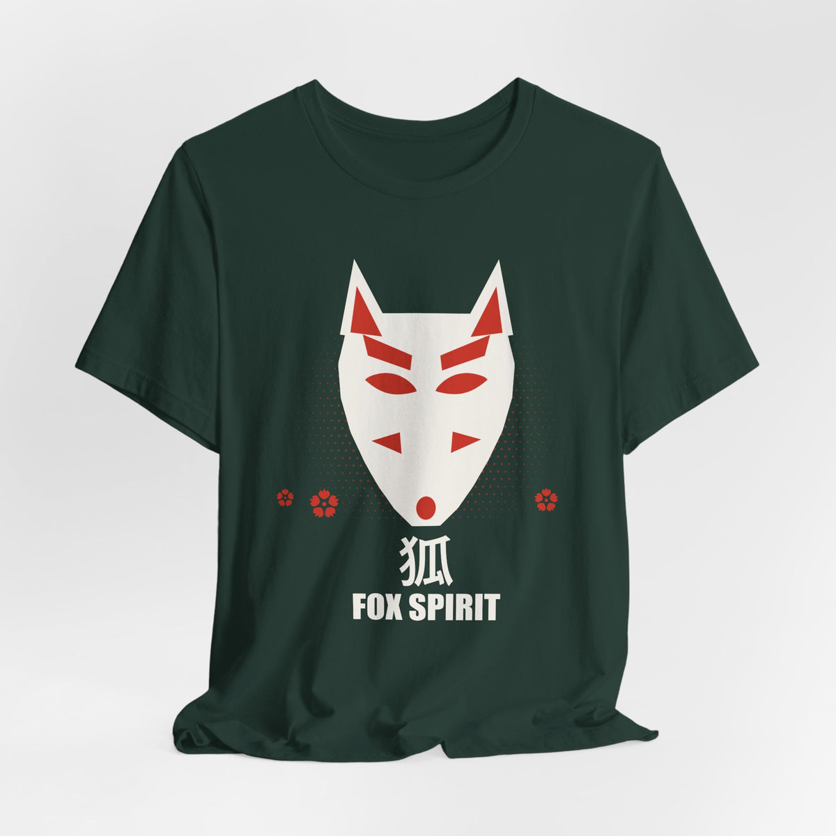 Fox Spirit Anime T-Shirt - original anime design, view 13