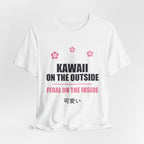 Kawaii But Feral Anime T-Shirt - original anime design, view 4