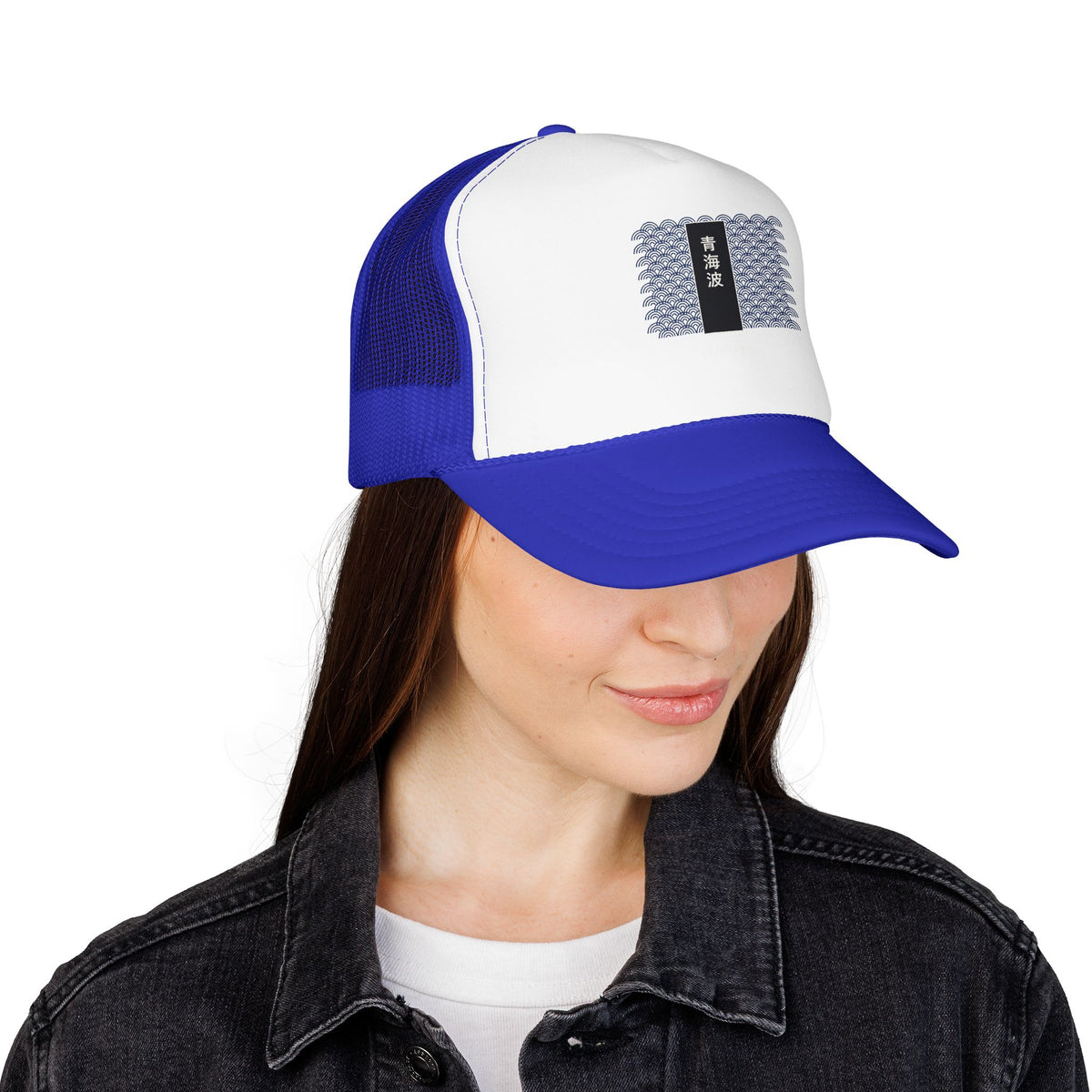 Seigaiha Trucker Cap - original anime design, view 33