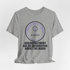 Our Department Has No Information About The Moon Funny Anime T-Shirt - original anime design, view 15