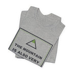 The Mountain Is Also Very Big Today Funny Anime T-Shirt - original anime design, view 14