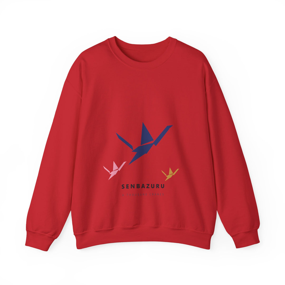 Senbazuru Sweatshirt in Red